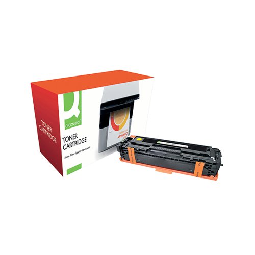 Q-CONNECT COMPATIBLE TONER CARTRIDGE YELLOW FOR HP CB542A CB