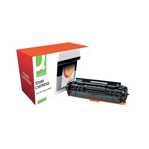 Q-CONNECT COMPATIBLE TONER CARTRIDGE CYAN FOR HP CC531A CC53