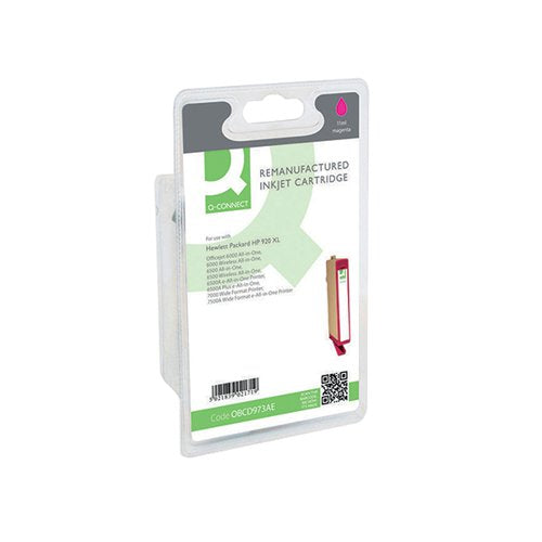 Q-CONNECT REMANUFACTURED INKJET CARTRIDGE MAGENTA FOR HP CD9