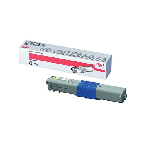 OKI C510 5K TONER CARTRIDGE HIGH YIELD YELLOW 44469722