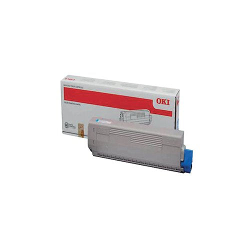 OKI C831 10K TONER CARTRIDGE CYAN 44844507