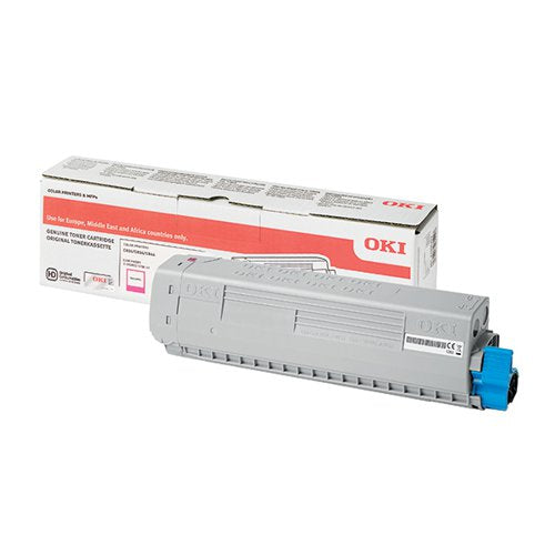 OKI C824 5K TONER CARTRIDGE MAGENTA 47095702