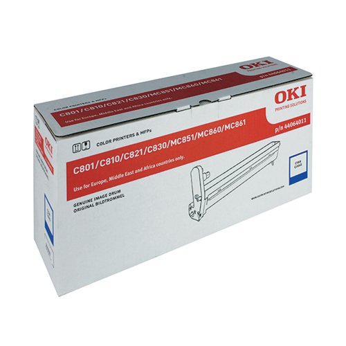 OKI C801 20K IMAGE DRUM CYAN 44064011