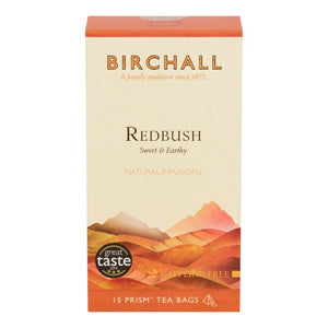 BIRCHALL TEA ORGANIC REDBUSH PRISM TEA BAGS X 15