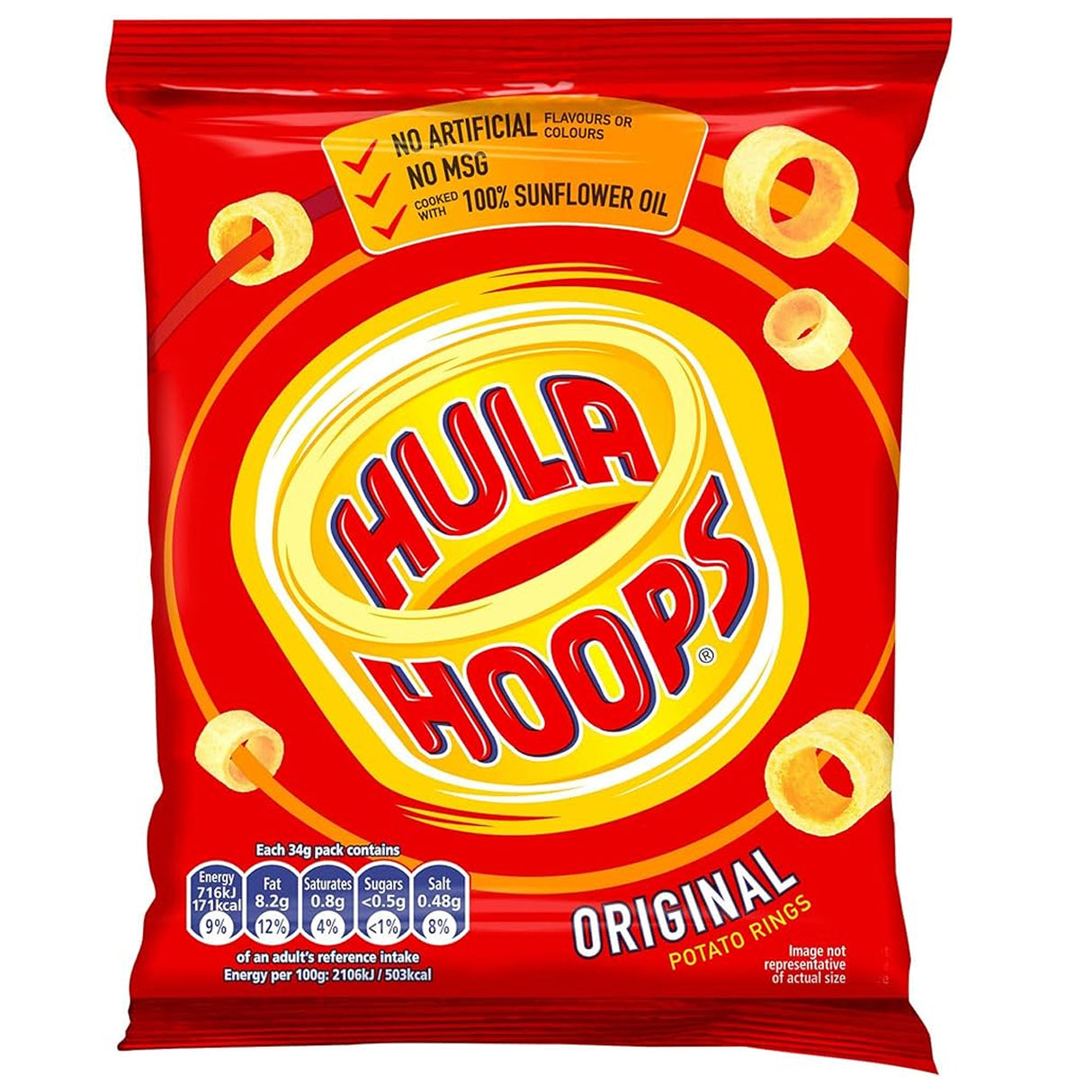 KP HULA HOOPS ORIGINAL (43g) x 32