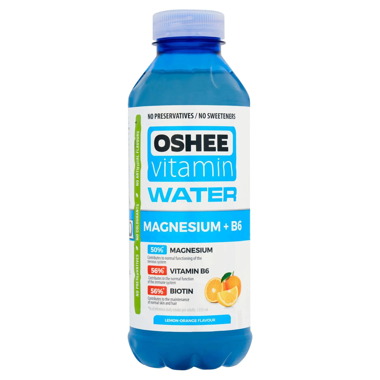 OSHEE LEMON & ORANGE FLAVOUR VITAMIN WATER (555ml) x 6