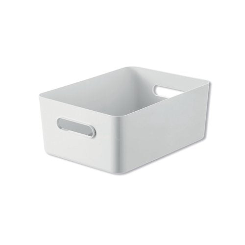 SMARTSTORE COMPACT STORAGE BOX LARGE 287X410X155MM WHITE 110