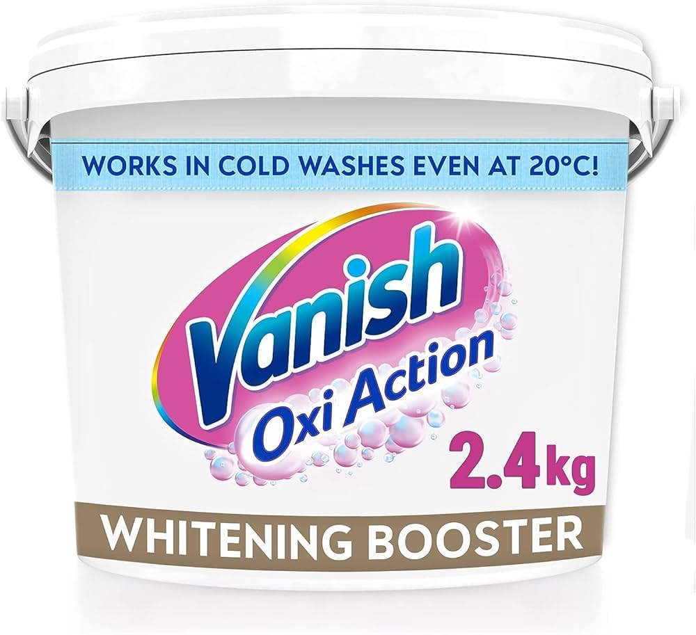 VANISH OXI ACTION CRYSTAL WHITE STAIN REMOVER (2.4kg)
