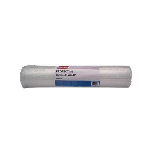 GOSECURE BUBBLE WRAP ROLL MEDIUM 500MMX3M CLEAR (PACK OF 10)