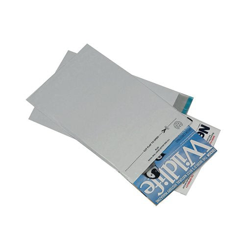 GOSECURE ENVELOPE LIGHTWEIGHT POLYTHENE 595X430MM OPAQUE (PA