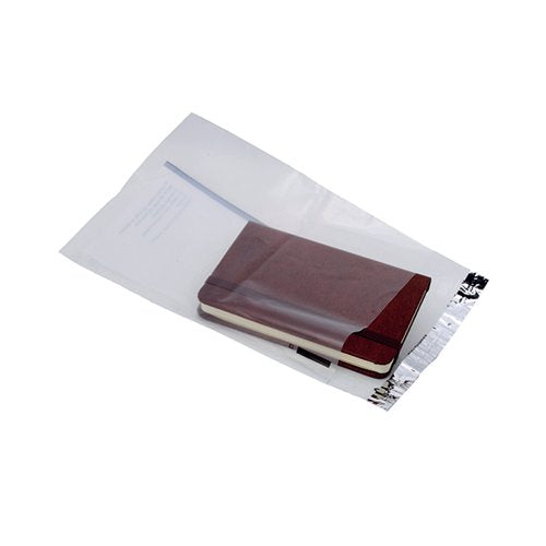 AMPAC ENVELOPE 165X230MM LIGHTWEIGHT POLYTHENE CLEAR WITH PA