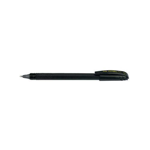 PENTEL ENERGEL ROLLERBALL CAPSTYLE ECO 0.7MM BLACK (PACK OF