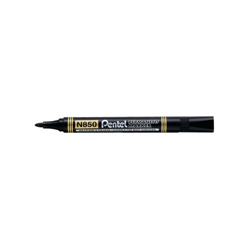 PENTEL N850 PERMANENT MARKER BULLET TIP MARKER (PACK OF 12)