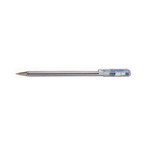 PENTEL SUPERB BALLPOINT PEN FINE BLUE (PACK OF 12) BK77-C