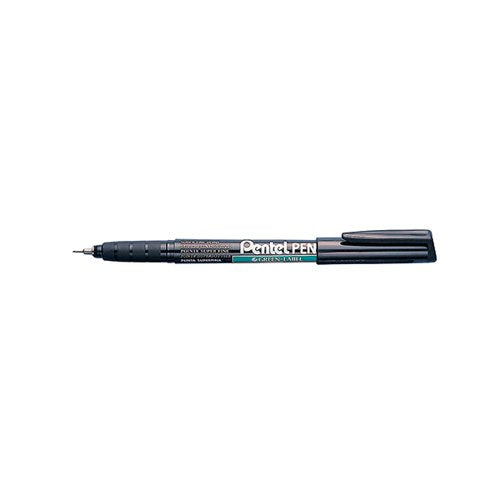 PENTEL PERMANENT MARKER SUPER FINE BLACK (PACK OF 12) NMF50-