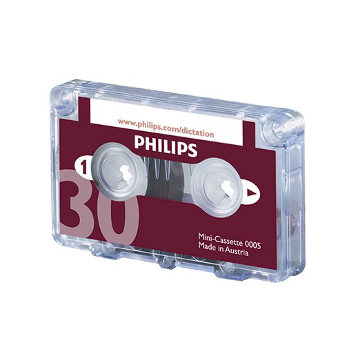 PHILIPS DICTATION CASSETTE 30 MINUTES (PACK OF 10) LFH0005/3
