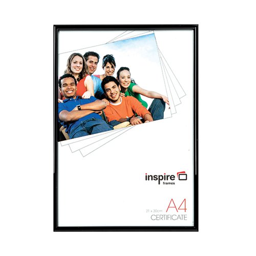 HAMPTON FRAMES BACK LOADER FRAME A4 BLACK BLRA4BK