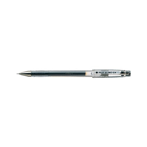 PILOT G-TEC MICRO ROLLERBALL NEEDLE PEN BLACK (PACK OF 12) B