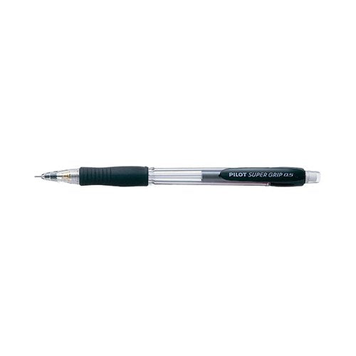 PILOT SUPER GRIP MECHANICAL PENCIL HB BLACK (PACK OF 12) 506