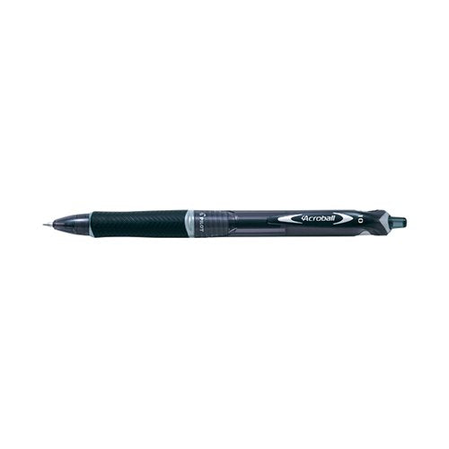 PILOT ACROBALL BEGREEN BALLPOINT PEN MEDIUM LINE BLACK (10 P