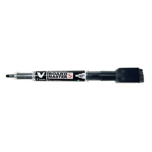 PILOT V-BOARD DRYWIPE MARKER ERASER END BLACK (PACK OF 10) 4