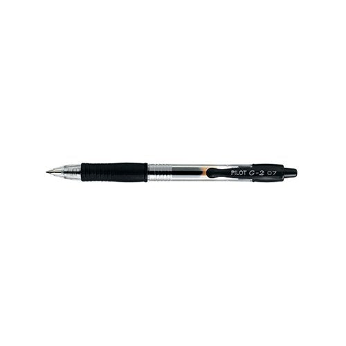 PILOT G207 RETRACTABLE GEL PEN BLACK VALUE PACK 16 + 4 (20)