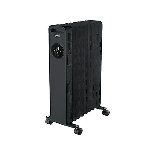 IGENIX 2500W DIGITAL OIL FILLED RADIATOR WITH TIMER BLACK IG