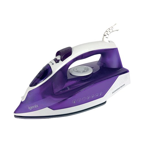 IGENIX 2200 WATT ELECTRIC CORDED STEAM IRON IG3122
