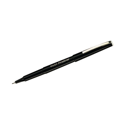 PILOT FINELINER BLACK PENS (PACK OF 12) SWPPBLACK