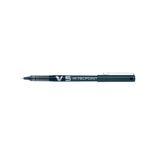PILOT V5 HI-TECPOINT ULTRA ROLLERBALLXFINE BLACK (PACK OF 12