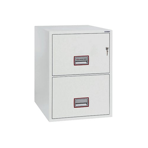 PHOENIX WORLD CLASS 2 DRAWER VERTICAL FIRE RATED FILING CABI