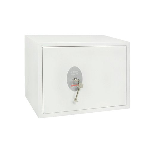 PHOENIX FORTRESS HIGH SECURITY SAFE SIZE 2 S2 KEY LOCK WHITE