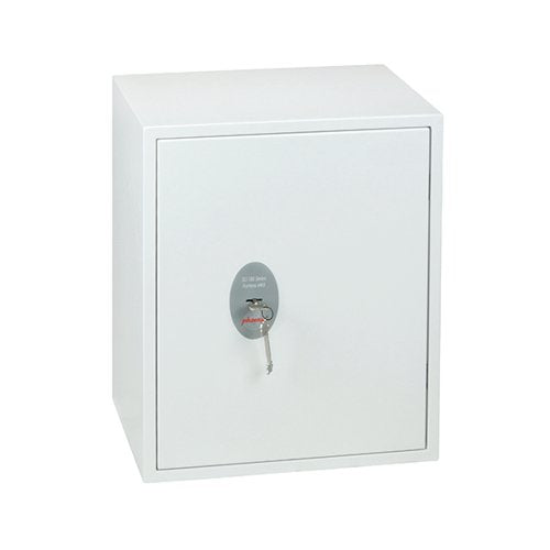 PHOENIX FORTRESS HIGH SECURITY SAFE SIZE 3 S3 KEY LOCK WHITE
