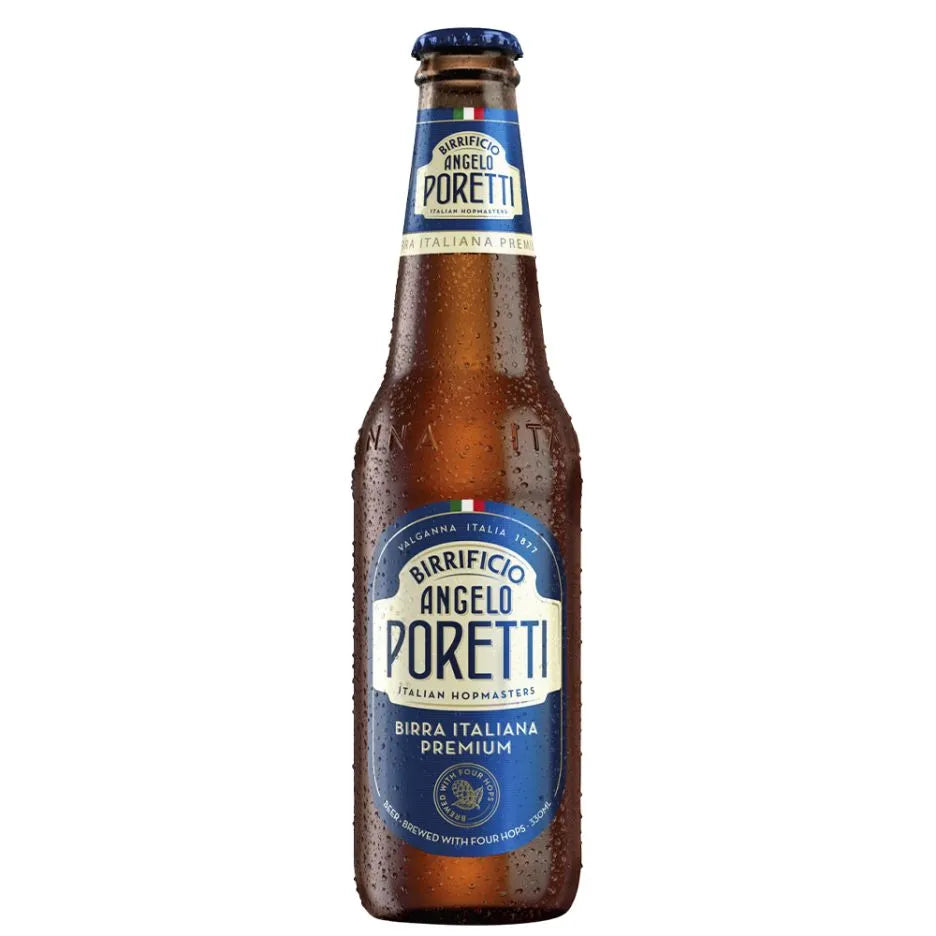 BIRRIFICO ANGELO PORETTI BEER BOTTLES (330ml) x 12