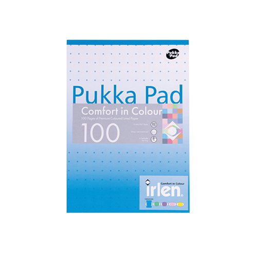 PUKKA PAD A4 REFILL PAD TURQUOISE (PACK OF 6) IRLEN50TURQUOI