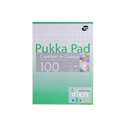 PUKKA PAD A4 REFILL PAD GREEN (PACK OF 6) IRLEN50GREEN