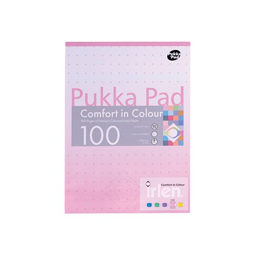 PUKKA PAD A4 REFILL PAD ROSE (PACK OF 6) IRLEN50ROSE