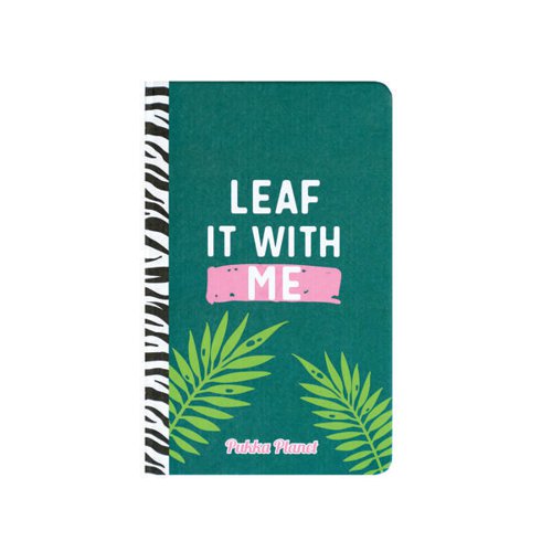 PUKKA PLANET SOFT COVER NOTEBOOK LEAF IT WITH ME 9765-SPP