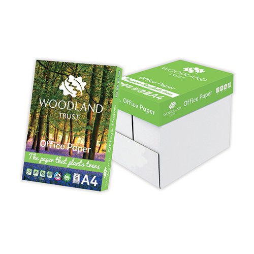 WOODLAND TRUST A4 OFFICE PAPER 75GSM (2500 PACK) WTOA4