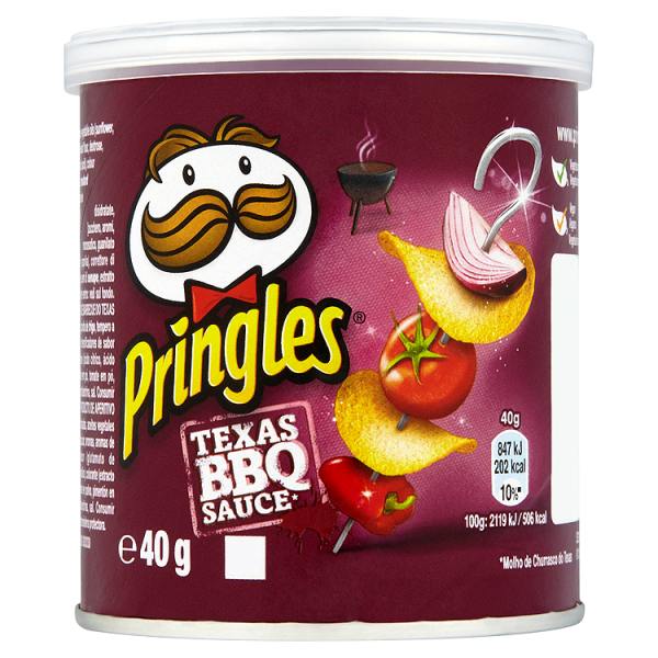 PRINGLES TEXAS BBQ SAUCE TUBE (40g) x 12