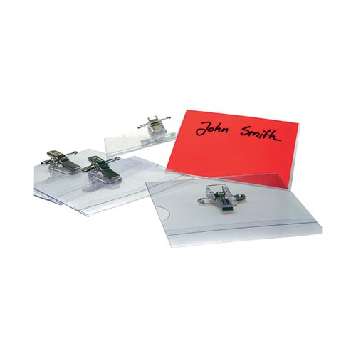 ANNOUNCE COMBI CLIP NAME BADGE 54X90MM (PACK OF 50) PV00918