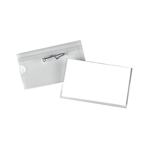 ANNOUNCE PIN NAME BADGE 40X75MM (PACK OF 100) PV00929