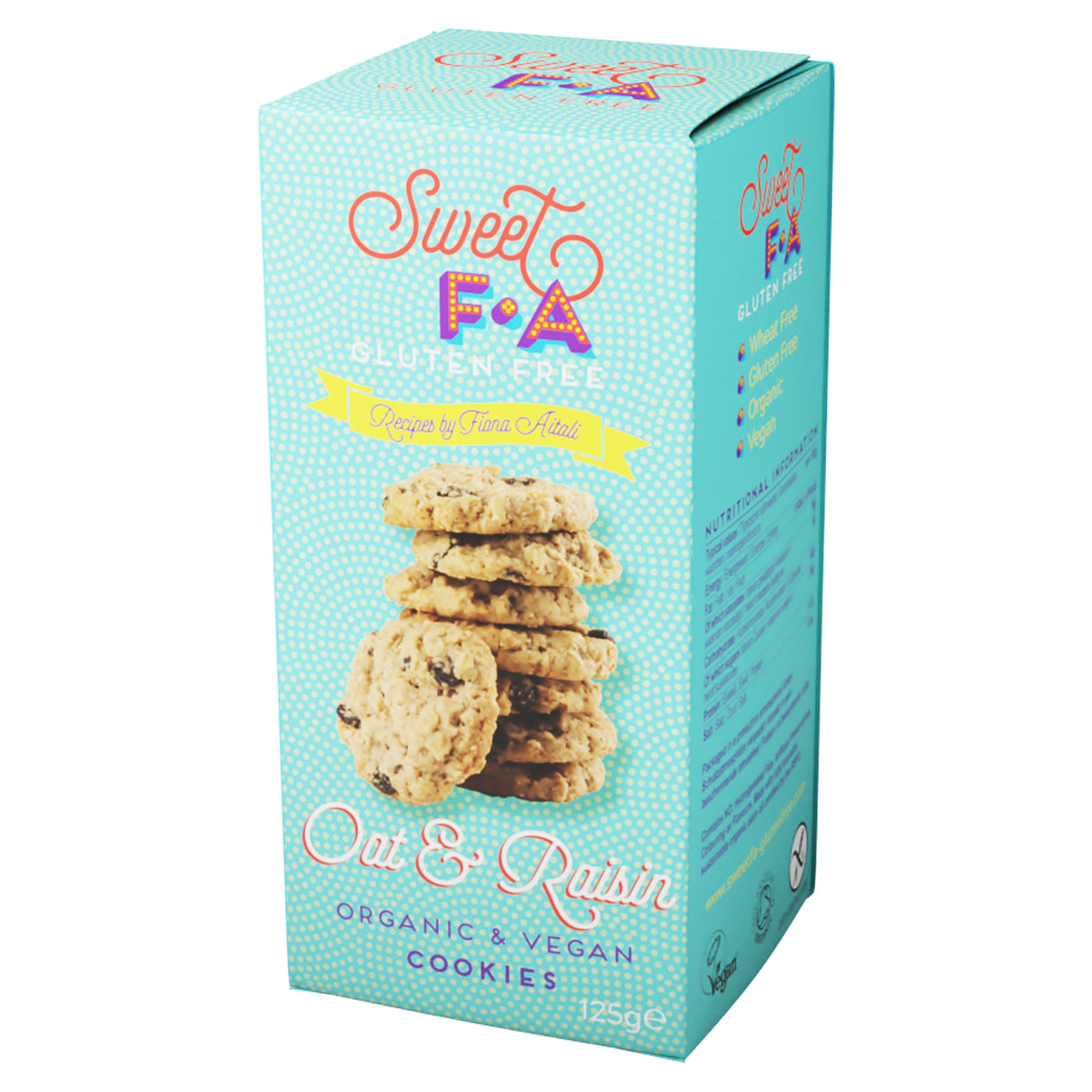 ISLAND BAKERY SWEET FA OAT & RAISIN COOKIES (125g) x 12