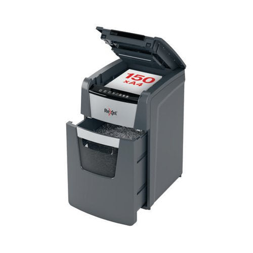 REXEL OPTIMUM AUTOFEED+ 150X CROSS-CUT P-4 SHREDDER 2020150X