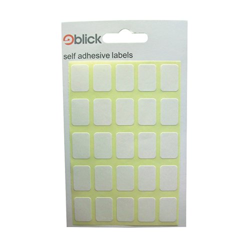 BLICK WHITE 12X18MM LABELS (3500 PACK) RS002758