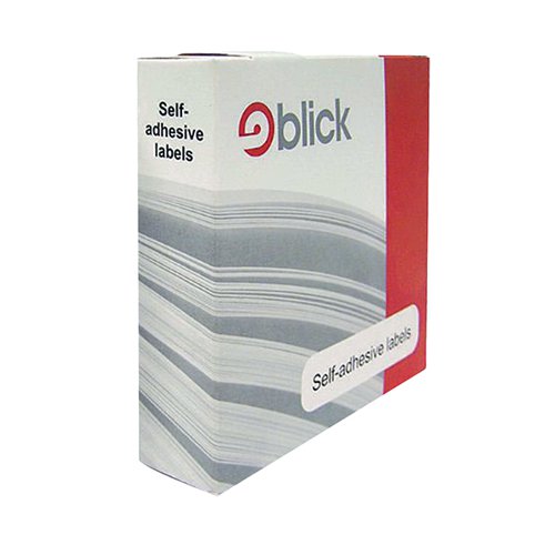 BLICK LABELS IN DISPENSERS ROUND 19MM YELLOW (PACK OF 1280)