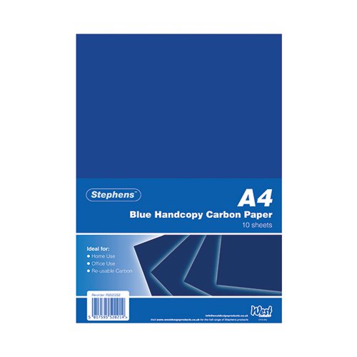 STEPHENS BLUE A4 HAND CARBON PAPER (100 PACK) RS520252
