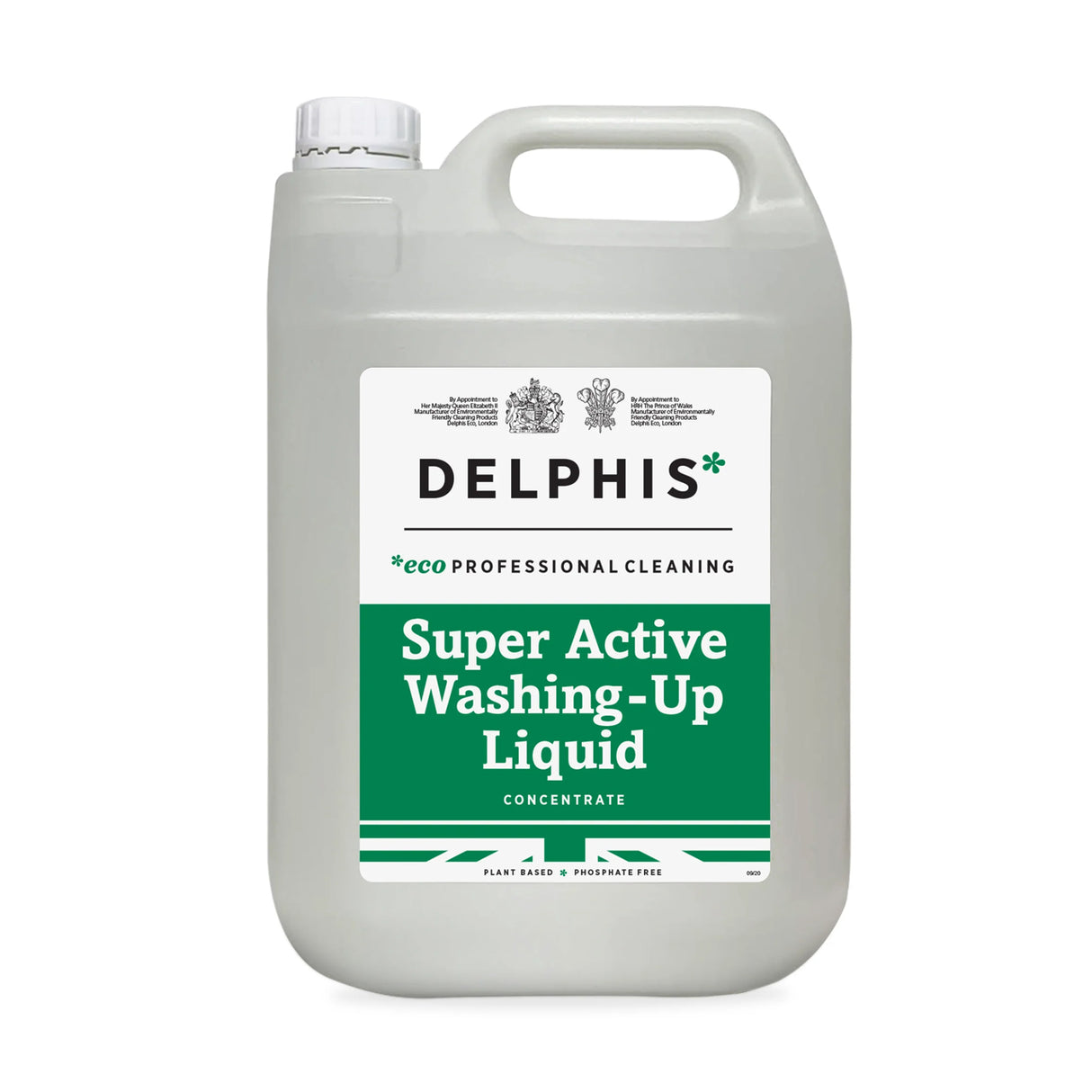 DELPHIS ECO SUPER LOW ACTIVE 7% READY TO USE WASHING UP LIQUID (5L) x 1