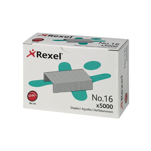 REXEL CHOICES NO 16 STAPLES 6MM (PACK OF 5000) 6010