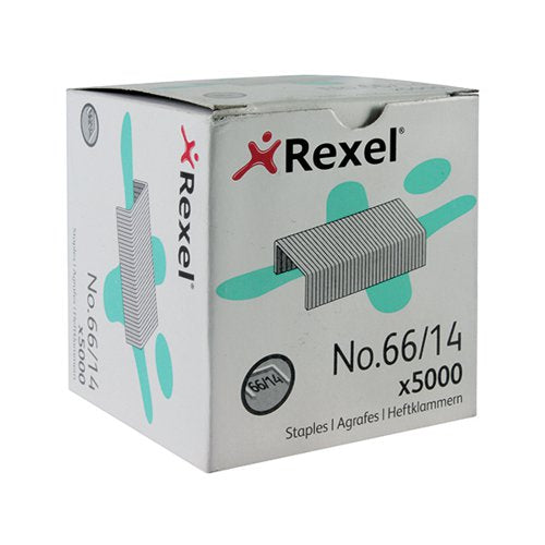 REXEL NO 66 STAPLES 14MM (PACK OF 5000) 06075